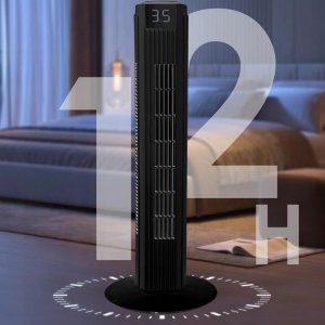 PS Wentylator kolumnowy 82cm 50W, LCD, sterowany pilotem LTC 3