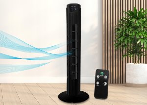 PS Wentylator kolumnowy 82cm 50W, LCD, sterowany pilotem LTC 7