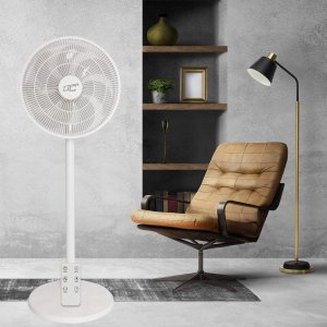 WENTYLATOR STOJĄCY 14" 55W, CYFROWY WYŚWIETLACZ, PILOT, 3 POZIOMY PRĘDKOŚCI 7