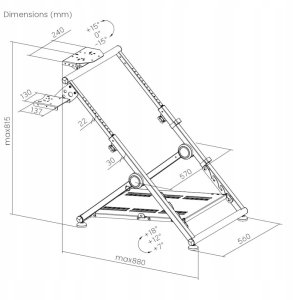 Mozos Stelaż do kierownicy SGS3 7