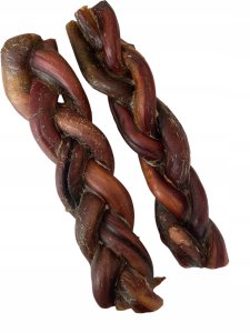 Lucze suszony warkocz z penisów wołowych 30-33 cm 100% naturalny 2
