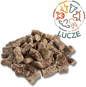 Lucze mini rollsy drobiowe suszone 100% naturalne 100 gram 1
