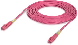 Ubiquiti OM4 Duplex LC UPC Fiber Patch Cable 10M 1