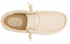 Hey Dude Wally Stretch Sox 41898-0LZ Beżowe 45 7