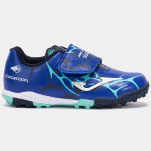 Joma Super Copa Jr 2504 TF SCJW2504TFV Niebieskie 33 2