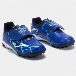 Joma Super Copa Jr 2504 TF SCJW2504TFV Niebieskie 33 4