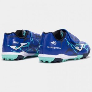 Joma Super Copa Jr 2504 TF SCJW2504TFV Niebieskie 33 5