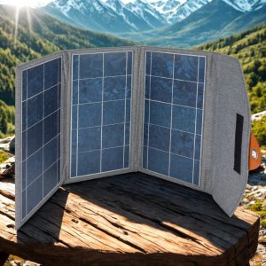 Panel słoneczny 4smarts VoltSolar 20W    2xUBS-A szary 13