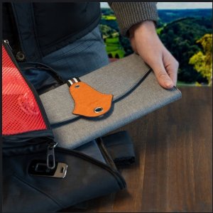 Panel słoneczny 4smarts VoltSolar 20W    2xUBS-A szary 8