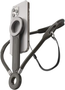 Uchwyt magnetyczny na szyję 4smarts POV  do smartfonów antracyt 7