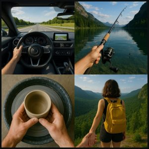 Uchwyt magnetyczny na szyję 4smarts POV  do smartfonów antracyt 8