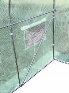 Tunel foliowy szklarnia 2,5x4m zielony stelaż 25 mm 10m2 11