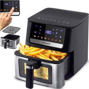 Frytkownica beztłuszczowa Air fryer Berdsen BD-655 czarna 2