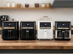 Frytkownica beztłuszczowa Air fryer Berdsen BD-655 czarna 13