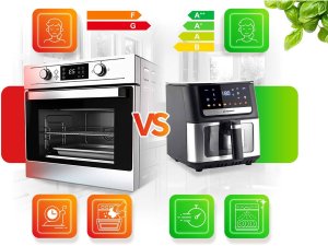 Frytkownica beztłuszczowa Air fryer Berdsen BD-655 czarna 15