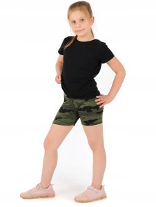 Krótkie spodenki Moro Legginsy 1/2 Kolarki Dziecięce Getry Szorty 134 3