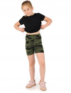 Krótkie spodenki Moro Legginsy 1/2 Kolarki Dziecięce Getry Szorty 134 5