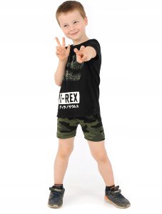 Krótkie spodenki chłopięce Moro Legginsy 1/2 Kolarki Getry Szorty 134 2