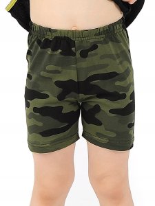 Krótkie spodenki chłopięce Moro Legginsy 1/2 Kolarki Getry Szorty 104 6