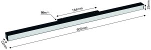Lampa sufitowa MODOLED LED LIGHT 18W 1620LM MLP1048M BL 2