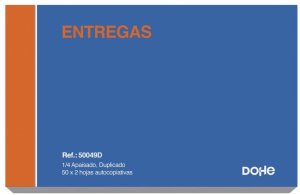 Druczki Doręczeń DOHE 50049D 1/4 10 Części 100 Kartki 1