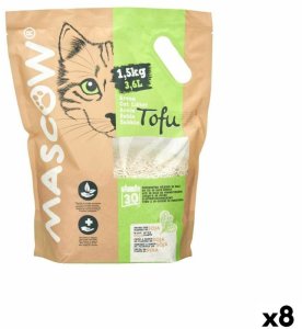 Piasek dla Kota 1,5 Kg Soi Biały (8 Sztuk) 1
