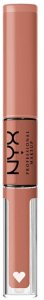 Pomadka w płynie NYX Shine Loud 2 w 1 Global citizen 3,4 ml 1