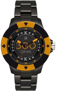 Zegarek Unisex Light Time POKER ( 41 mm) 1