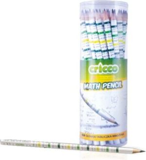 Cricco Ołówek Tabliczka mnożenia (50szt) 1