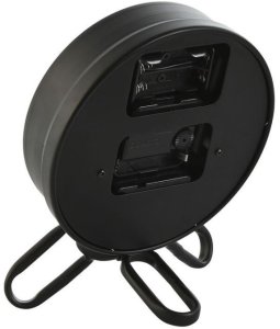 Stoln hodiny Home ESPRIT Czarny Srebrzysty Metal Szkło 16,5 x 11 x 21 cm 3