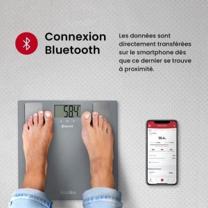 Cyfrowa Waga Łazienkowa Terraillon Smart Connect Szary 4