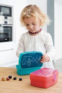 Lassig Lunchbox About Friends niebieski - 1210002424 16