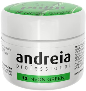 Paznokcie żelowe Andreia Gel Paint 4 ml Kolor Zielony Neon 1