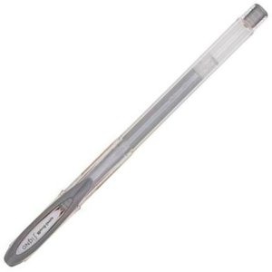 Długopis z płynnym atramentem Uni-Ball Rollerball Signo Noble Srebrzysty Metalik 0,5 mm (12 Części) 1