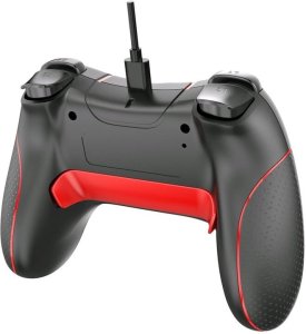 C-TECH gamepad Theon pro PC/PS3, 2 programovatelná makro tlačítka, 2x analog, X-input, vibrační, 1,8m kab 2