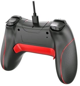 C-TECH gamepad Theon pro PC/PS3, 2 programovatelná makro tlačítka, 2x analog, X-input, vibrační, 1,8m kab 5