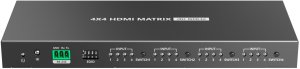 PremiumCord HDMI2.0 matrix switch 4:4 , rozlišení 4K@60Hz, HDR YUV4:4:4 2