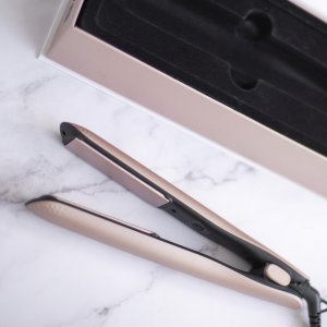 ORAVA Tenera-2 žehlička na vlasy, keramické destičky, pro všechny typy vlasů, růžové zlato 6