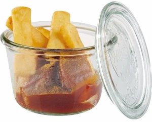 WECK Mold Jar 0,5l Set of 4 12