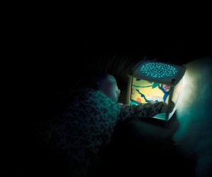 Lampa podłogowa Trousselier Magical Nightlight with Music, Savanna 9