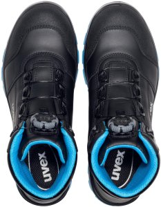 uvex Stiefel 95692 BOA schw/bl S S3 PUR W11 44 3