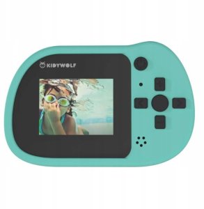Kidywolf Photo and Video Camera turquoise 3