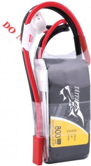 Gens Ace & TATTU Akumulator 800mAh 7.4V 45C TATTU Gens Ace - JST-SYP (TA-45C-800-2S1P-JST) 2