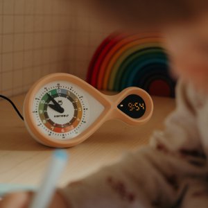 Kidywolf analog & digital Alarm Clock pink 2