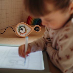 Kidywolf analog & digital Alarm Clock pink 5