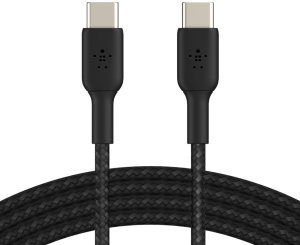 Belkin BOOST CHARGE braided Cab. USB-C/USB-C 2m bl.  CAB004bt2MBK 1