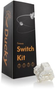 Ducky Kailh Box White Switches, mechanisch, 3-Pin, clicky, MX-Stem, 45g - 110 Stück 2