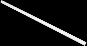 Barrow Acryl Hardtube, 16/12mm - 500mm, Weiß 1