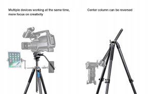 Leofoto statyw Manba LV-323C+BV-10 3