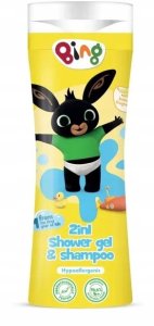 ŻEL POD PRYSZNIC I SZAMPON 2W1 BING 300ML BANAN WINNER 1